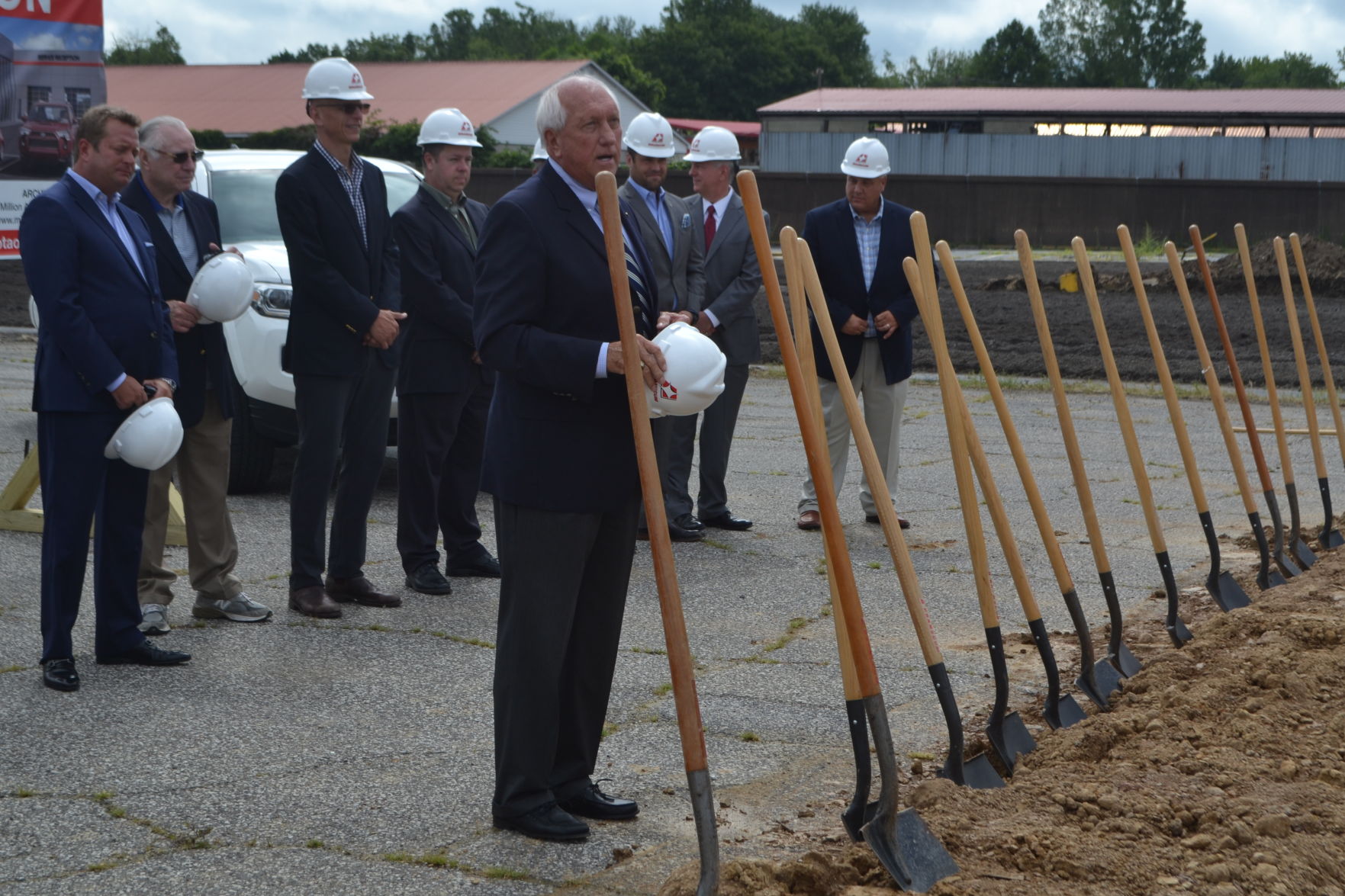 Toyota groundbreaking